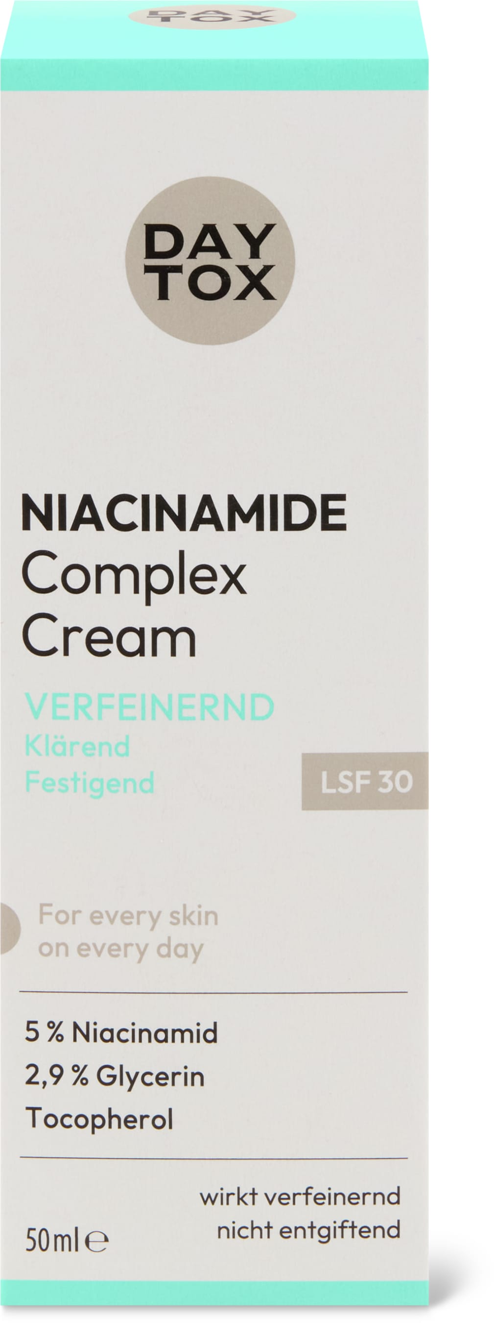 Niacinamide Complex Cream Glycerin, Tocopherol
